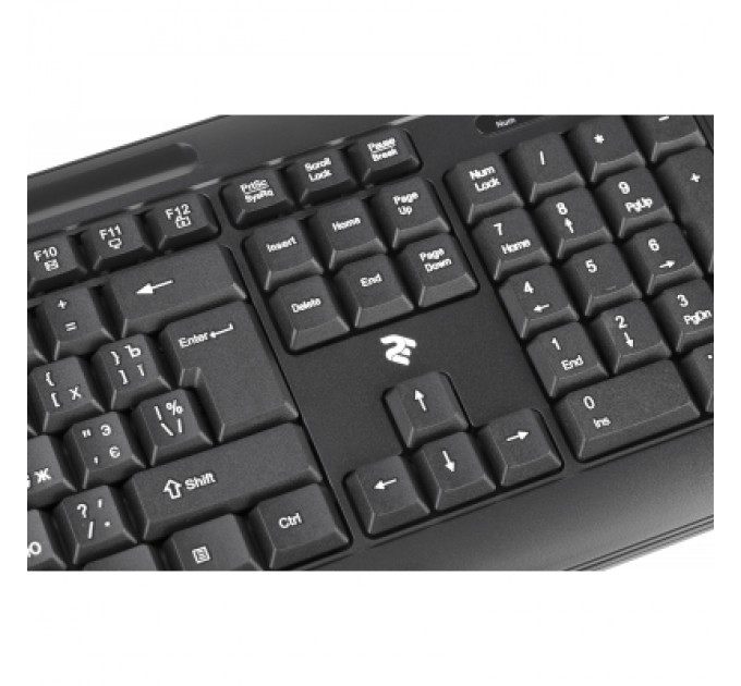 2E Клавіатура 2E KM1040 USB Black (2E-KM1040UB)