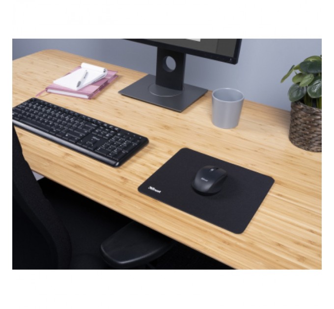 Trust Килимок для мишки Trust Mouse Pad M Black (24193)