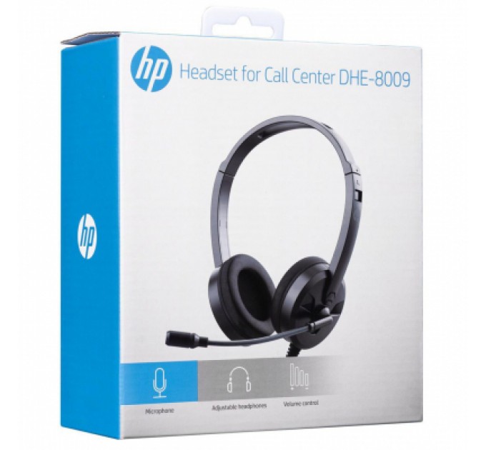 HP Навушники HP DHE-8009 Black (DHE-8009)