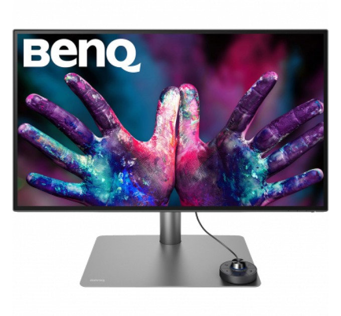 BenQ Монітор BenQ PD2725U DARK GREY (9H.LJXLA.TBE)