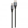 Cablexpert Кабель для принтера USB 2.0 AM/BM 4.5m Cablexpert (CCBP-USB2-AMBM-15)