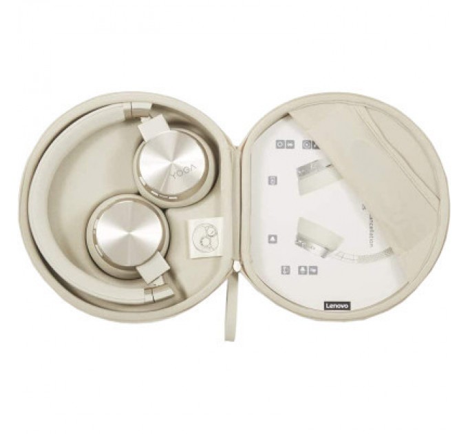 Lenovo Навушники Lenovo Yoga ANC Headphones Beige (GXD0U47643)