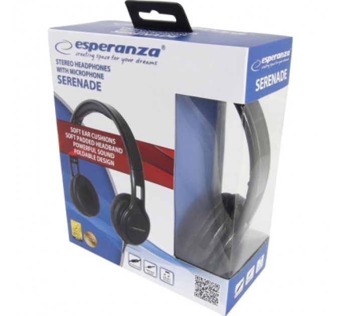 Esperanza Навушники Esperanza Serenade Black (EH211K)