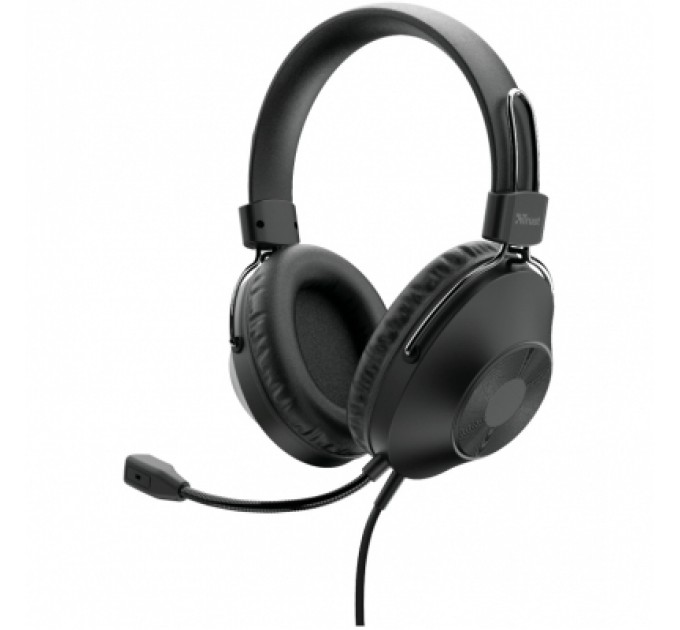 Trust Навушники Trust Ozo Over-Ear USB Headset Black (24132)