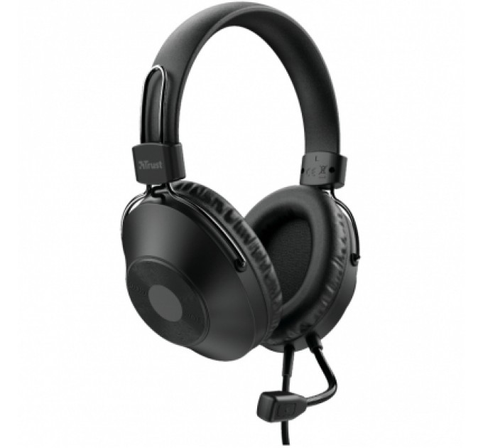 Trust Навушники Trust Ozo Over-Ear USB Headset Black (24132)