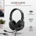 Trust Навушники Trust Ozo Over-Ear USB Headset Black (24132)