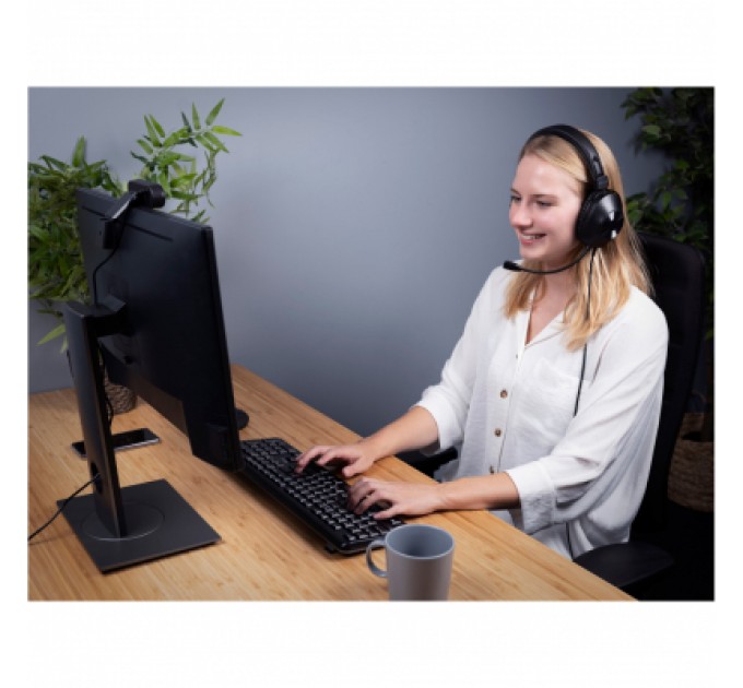 Trust Навушники Trust Ozo Over-Ear USB Headset Black (24132)