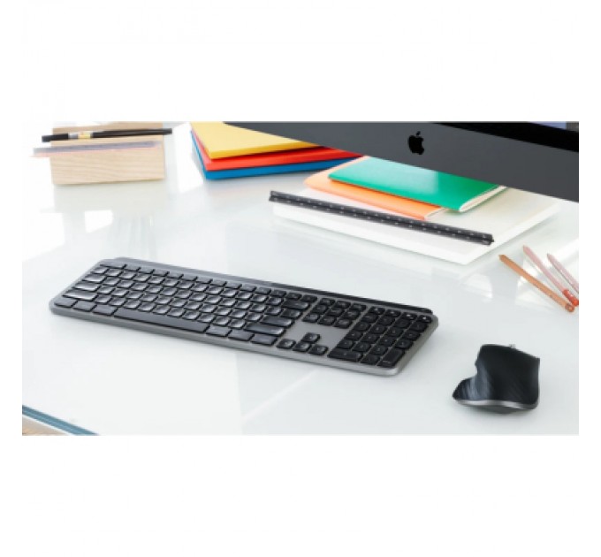 Logitech Клавіатура Logitech MX Keys for Mac UA Space Gray (920-009558)