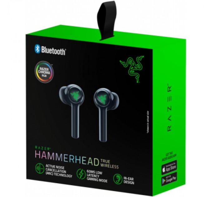 Razer Навушники Razer Hammerhead True Wireless 2021 Black (RZ12-03820100-R3G1)