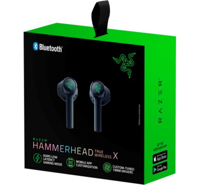 Razer Навушники Razer Hammerhead True Wireless X Black (RZ12-03830100-R3G1)