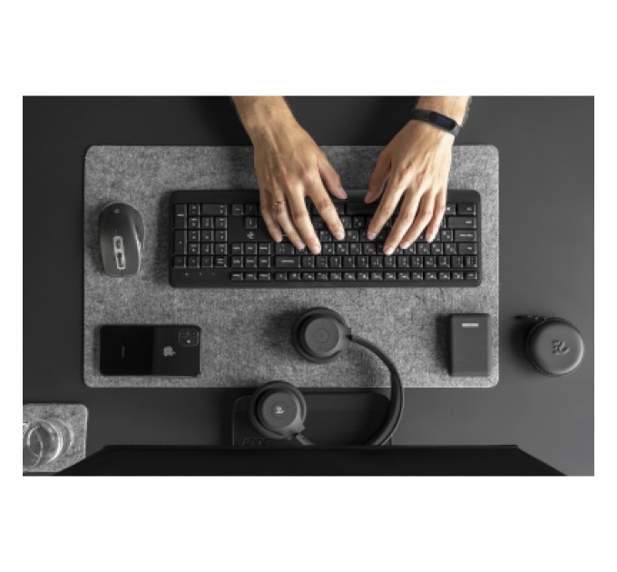 2E Клавіатура 2E KS220 Wireless Black (2E-KS220WB)