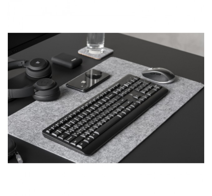 2E Клавіатура 2E KS220 Wireless Black (2E-KS220WB)