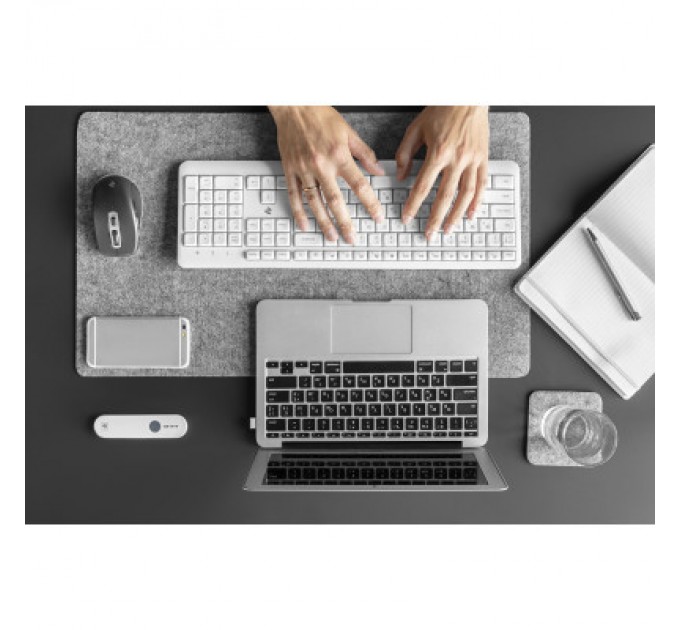 2E Клавіатура 2E KS220 Wireless White (2E-KS220WW)