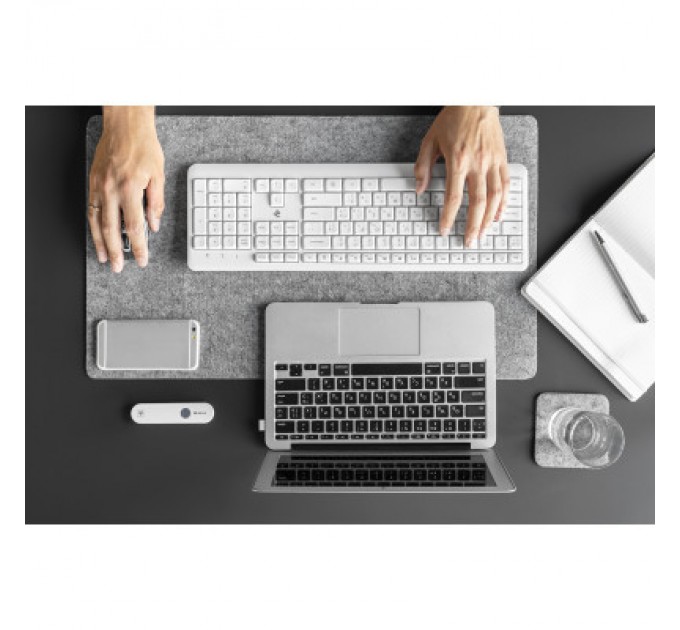 2E Клавіатура 2E KS220 Wireless White (2E-KS220WW)