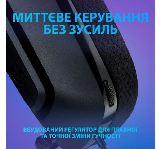 Logitech Навушники Logitech G335 Wired Gaming Black (981-000978)
