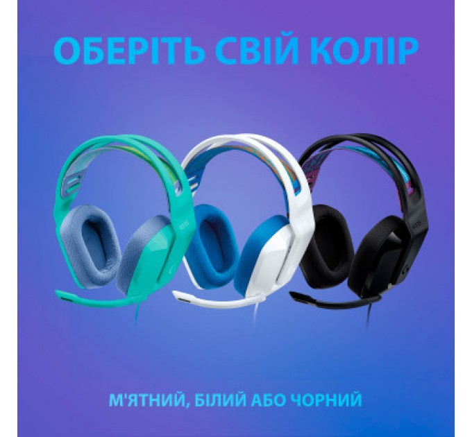 Logitech Навушники Logitech G335 Wired Gaming Black (981-000978)