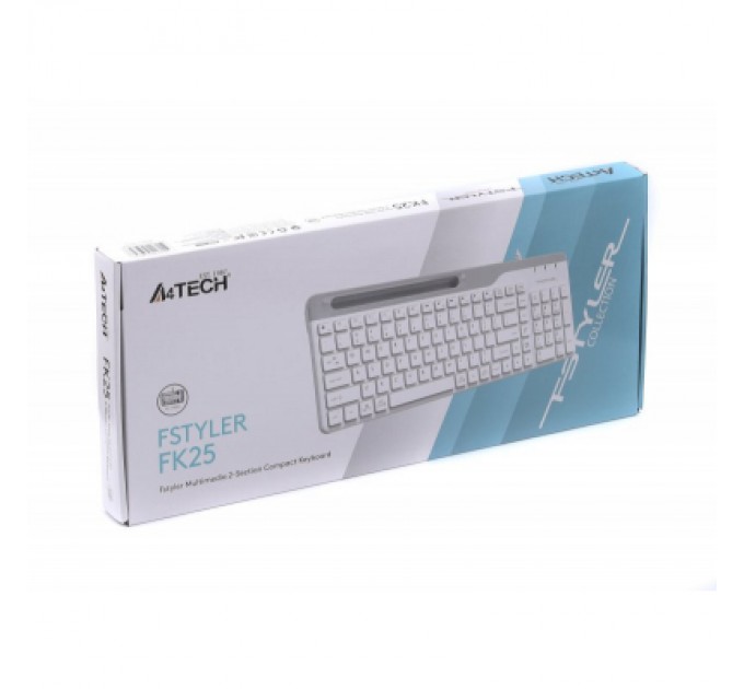 A4Tech Клавіатура A4Tech FK25 USB White