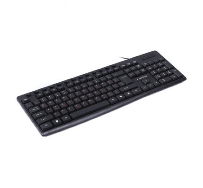 Gembird Клавіатура Gembird KB-UM-107-UA USB Black (KB-UM-107-UA)