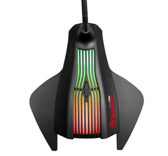 Marvo Мікрофон Marvo MIC-01 Multi-LED USB Black (MIC-01)