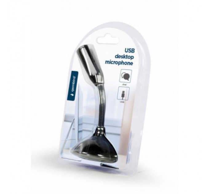 Gembird Мікрофон Gembird MIC-DU-02 Black (MIC-DU-02)