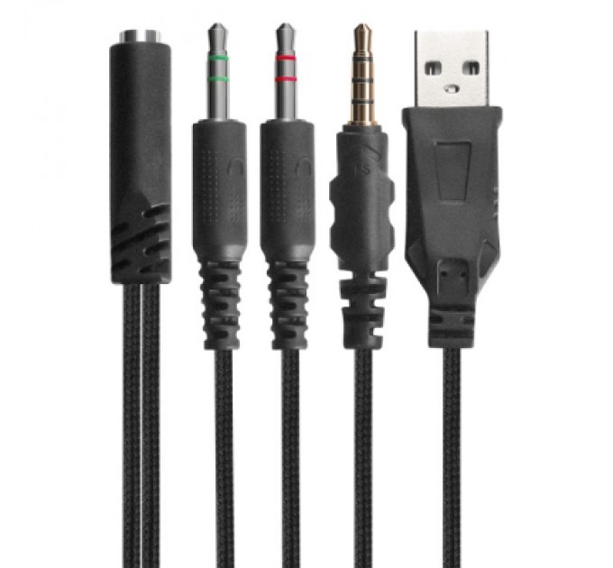 Marvo Навушники Marvo HG8960 Pro Red-LED Black/Red (HG8960)