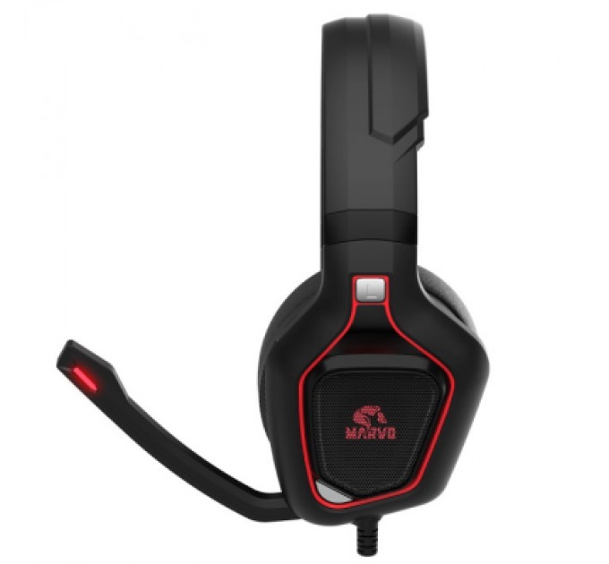 Marvo Навушники Marvo HG8960 Pro Red-LED Black/Red (HG8960)