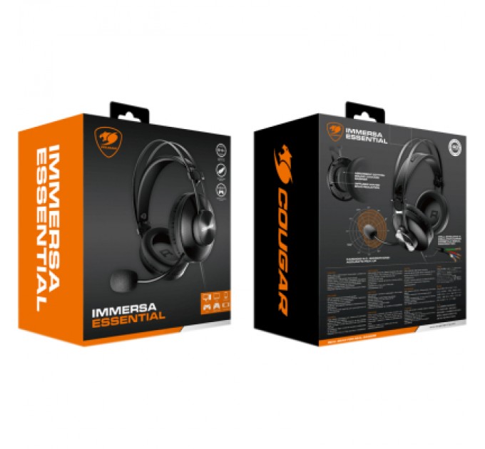 Cougar Навушники Cougar Immersa Essential Black