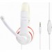 Gembird Навушники Gembird MHS-03 White/Red (MHS-03-WTRD)