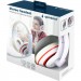 Gembird Навушники Gembird MHS-03 White/Red (MHS-03-WTRD)