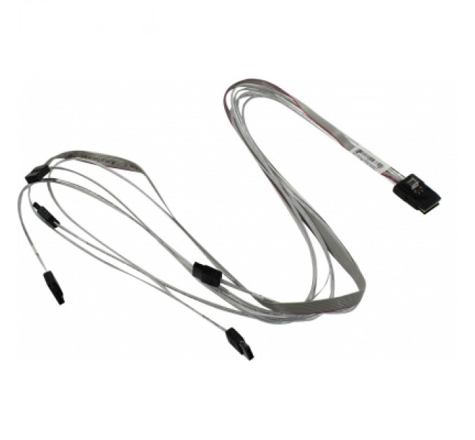 Supermicro Кабель для передачі даних MiniSAS SFF-8087 to 4xSATA 76/66/54/45 cm Supermicro (CBL-0343L-01)