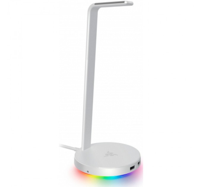 Razer Підставка для гарнітури Razer Base Station V2 Chroma Mercury (RC21-01510300-R3M1)