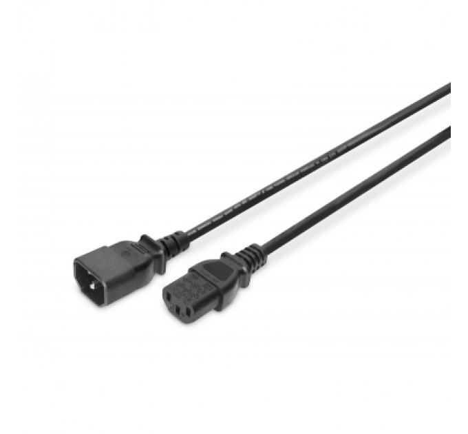 Digitus Кабель живлення C13 to C14 1.2m Digitus (AK-440201-012-S)