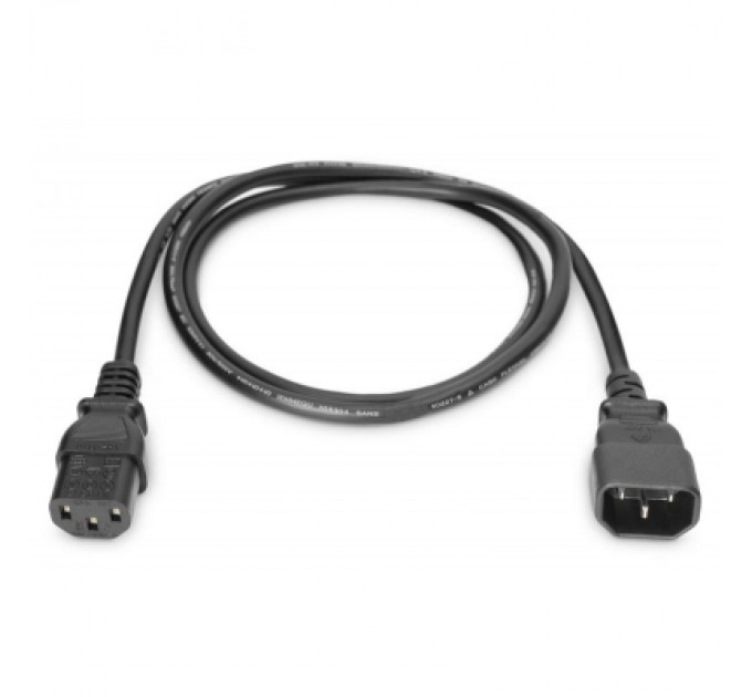 Digitus Кабель живлення C13 to C14 1.2m Digitus (AK-440201-012-S)