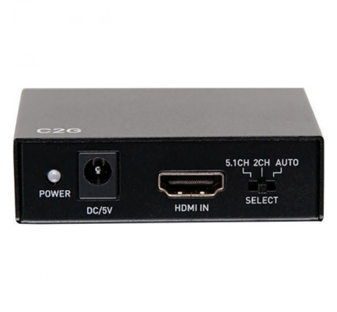 C2G Перехідник HDMI to audio toslink, mini jack C2G (C2G41003)