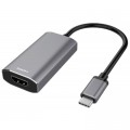 2E Перехідник USB-C to HDMI 2.1, 0.21m, space grey 2E (2E-W1409)