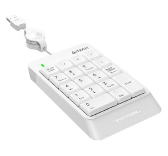 A4Tech Клавіатура A4Tech FK13 White