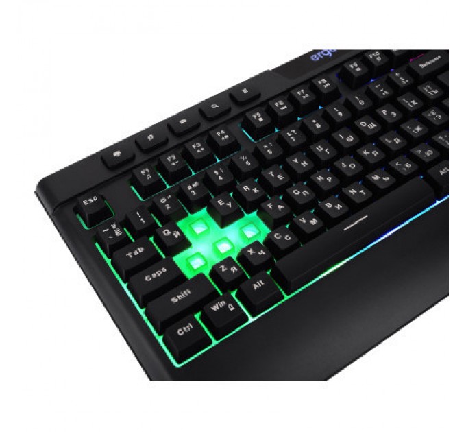 Ergo Клавіатура Ergo KB-510 USB Black (KB-510)