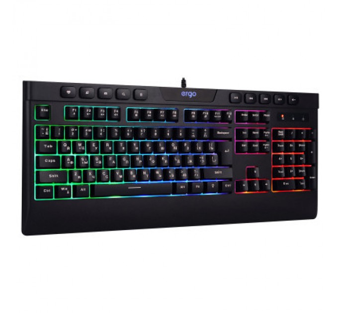Ergo Клавіатура Ergo KB-510 USB Black (KB-510)