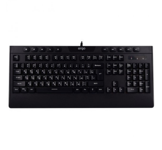 Ergo Клавіатура Ergo KB-510 USB Black (KB-510)