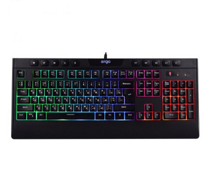 Ergo Клавіатура Ergo KB-510 USB Black (KB-510)