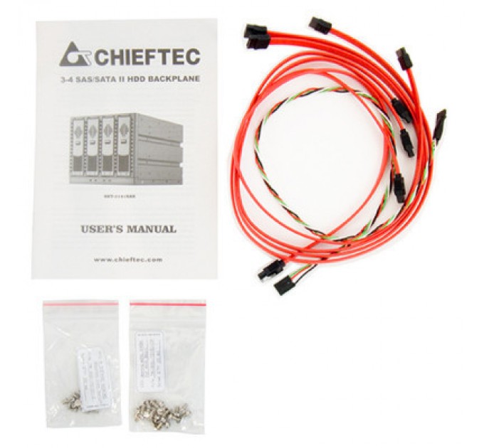 Chieftec Бекплейн Chieftec 3x5.25"/4x3.5" Hot-Swap (SST-3141SAS)