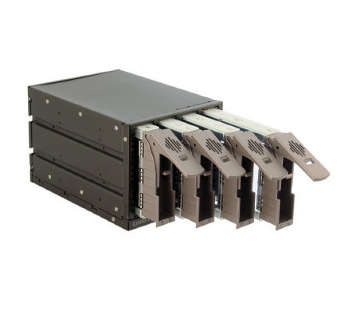 Chieftec Бекплейн Chieftec 3x5.25"/4x3.5" Hot-Swap (SST-3141SAS)