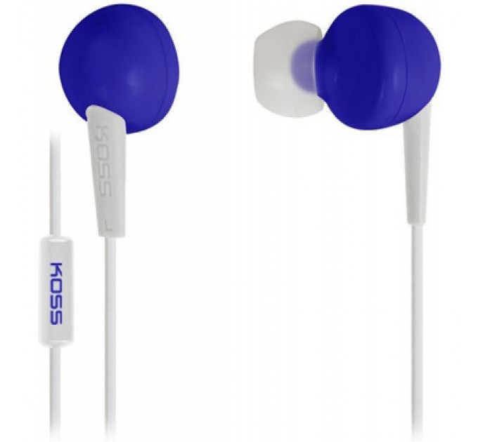 Koss Навушники Koss KEB6iK Mic Blue (190832.101)