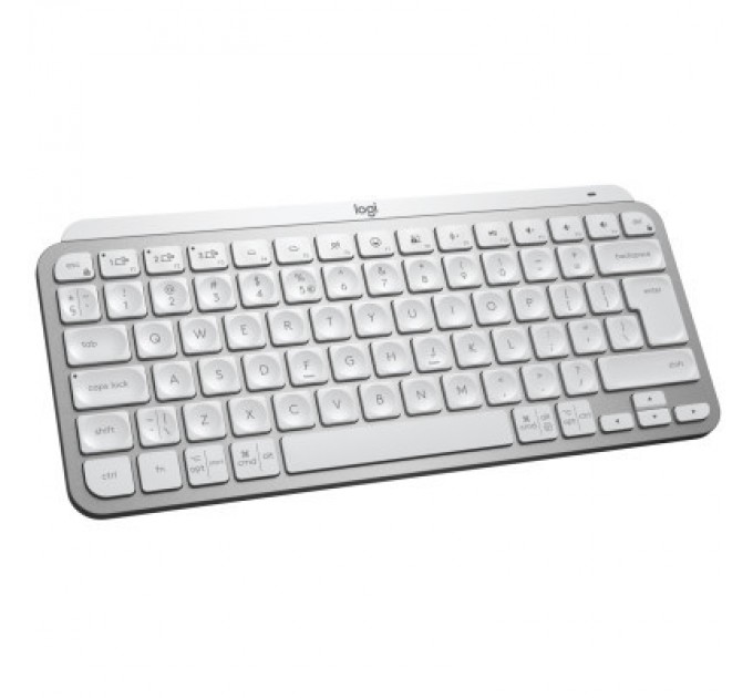 Logitech Клавіатура Logitech MX Keys Mini For Mac Wireless Illuminated UA Pale Grey (920-010526)