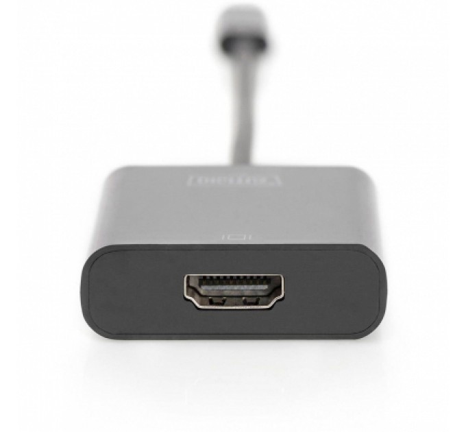 Digitus Перехідник USB-C to HDMI UHD 4K, M/F, 0.15 m Digitus (DA-70852)