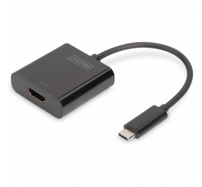 Digitus Перехідник USB-C to HDMI UHD 4K, M/F, 0.15 m Digitus (DA-70852)