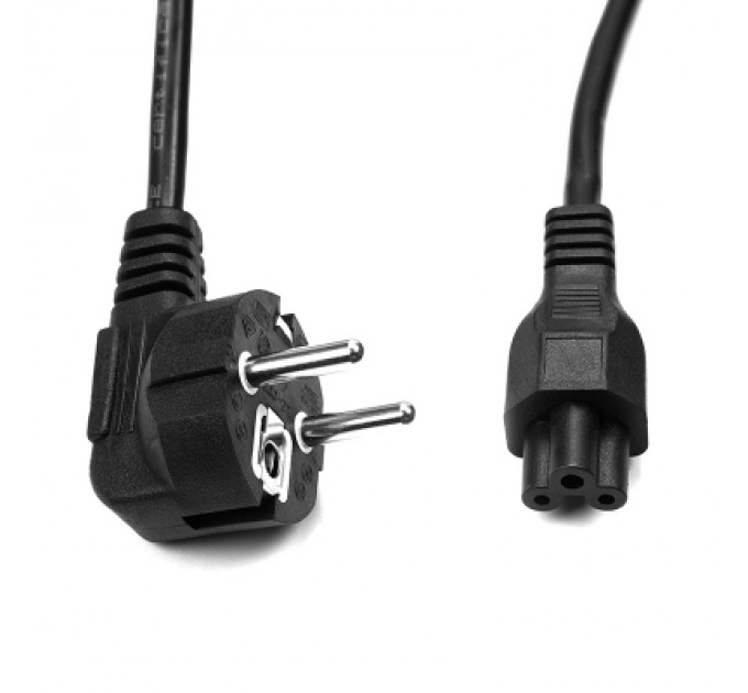 PowerPlant Кабель живлення C5, 220V, 3x0.75, Cu, 1м PowerPlant (CC360284)