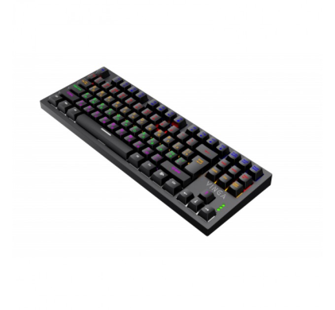 Vinga Клавіатура Vinga KBGM-110 87 key LED Blue Switch USB Black (KBGM-110 Black)