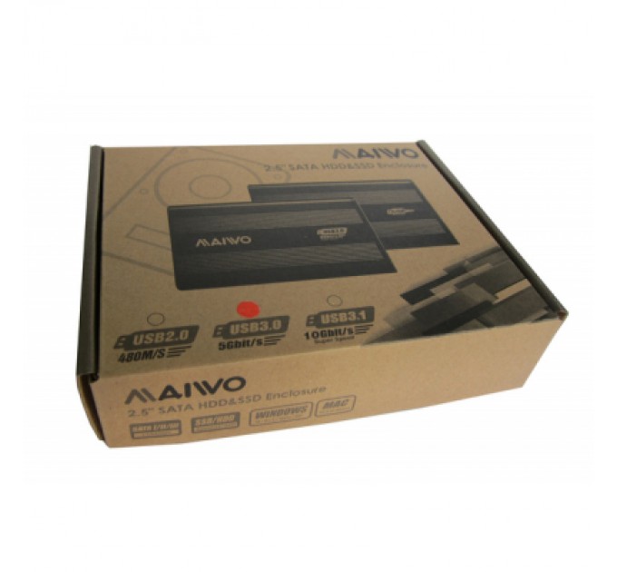 Maiwo Кишеня зовнішня Maiwo K2503D black