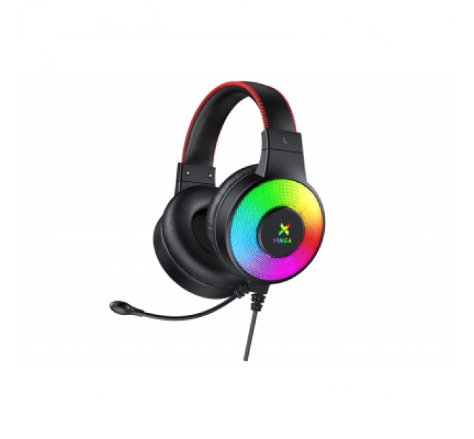 Vinga Навушники Vinga HSCU-100 Gaming LED Black (HSCU-100)